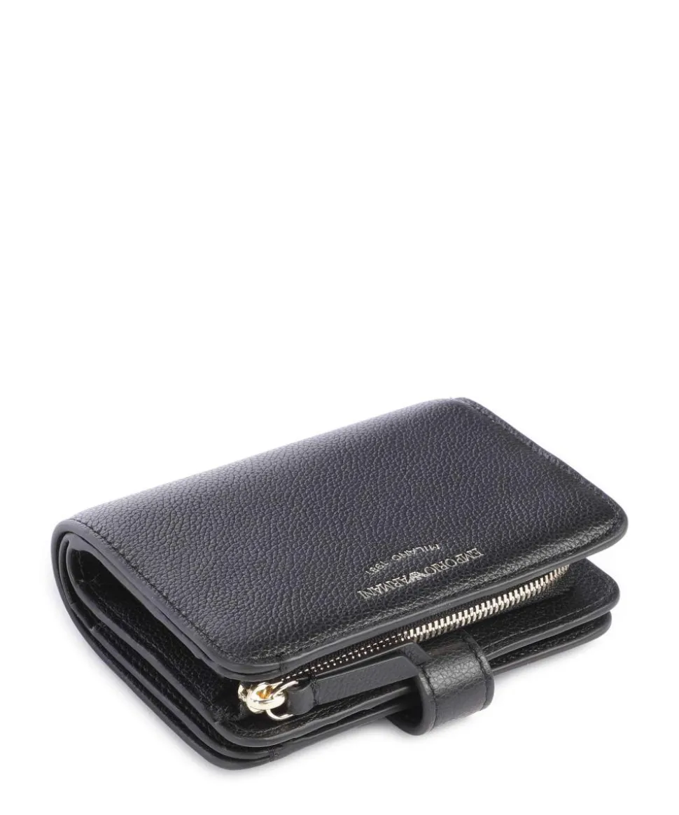 Vivienne Geldbörse genarbtes Rindsleder schwarz