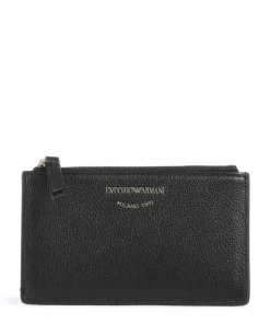 Vivienne Kreditkartenetui genarbtes Rindsleder schwarz