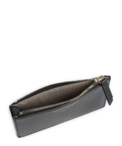 Vivienne Kreditkartenetui genarbtes Rindsleder schwarz