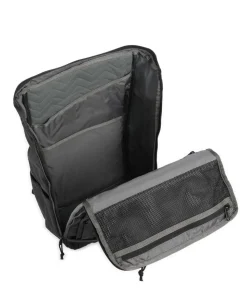 Volcan 35L Rucksack 17″ recyceltes Nylon schwarz