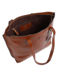 Volterra L Shopper Leder braun