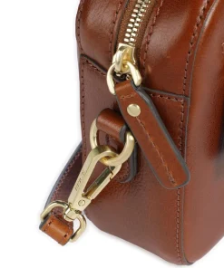 Volterra Modell Umhängetasche fein genarbtes Leder braun