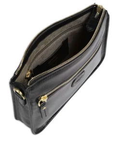 Volterra S Umhängetasche fein genarbtes Rindsleder schwarz