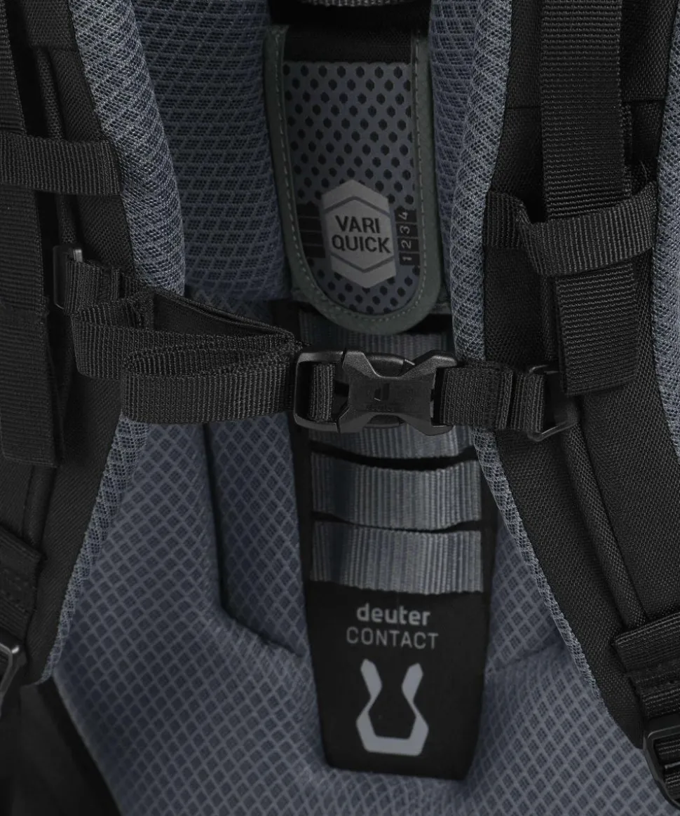 Voyager 60+10 SL Wanderrucksack 13″ recyceltes Polyamid, recyceltes Polyester schwarz