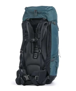 Voyager 65+10 Wanderrucksack 13″ recyceltes Polyamid, recyceltes Polyester grünblau