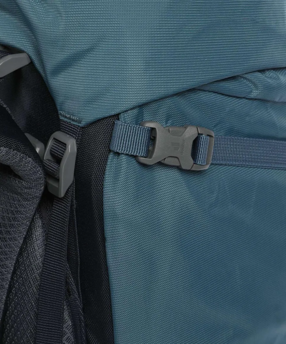 Voyager 65+10 Wanderrucksack 13″ recyceltes Polyamid, recyceltes Polyester grünblau