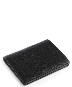 Voyager Billfold 11 RFID Kreditkartenetui genarbtes Rindsleder schwarz