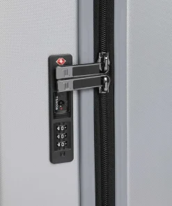 Voyager 4-Rollen Trolley silber 55 cm