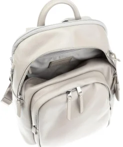 Voyageur Dori Rucksack 12″ fein genarbtes Rindsleder grau