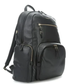 Voyageur Rucksack Leder schwarz