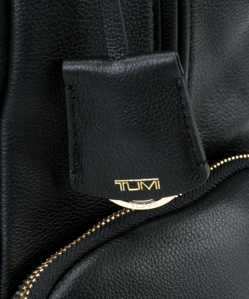 Voyageur Rucksack Leder schwarz