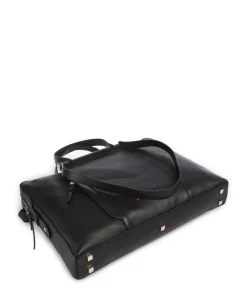 W92 Aktentasche 15″ genarbtes Rindsleder schwarz