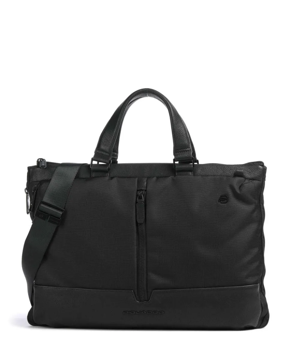 W138 Aktentasche 16″ recyceltes Polyester schwarz