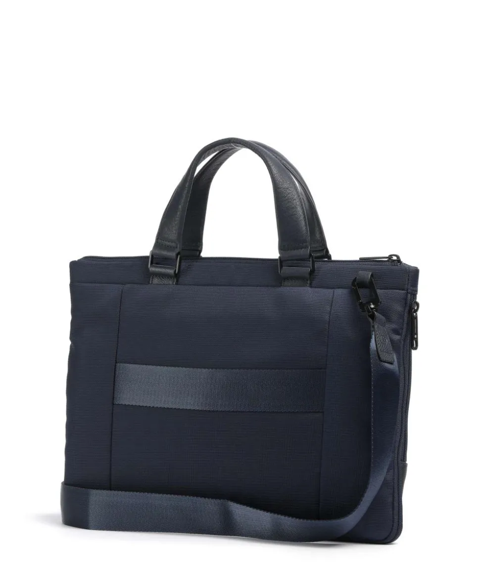 W138 Aktentasche 14″ recyceltes Polyester dunkelblau