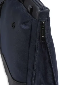 W138 Aktentasche 14″ recyceltes Polyester dunkelblau