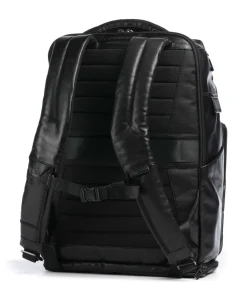 W136 Reiserucksack 14″ fein genarbtes Rindsleder schwarz