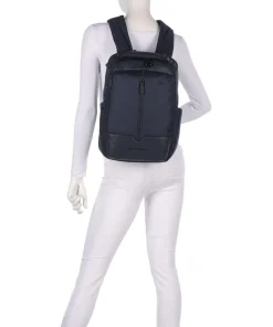 W138 Reiserucksack 13″ recyceltes Polyester dunkelblau