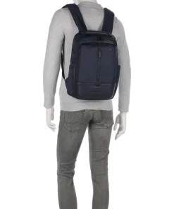 W138 Reiserucksack 13″ recyceltes Polyester dunkelblau