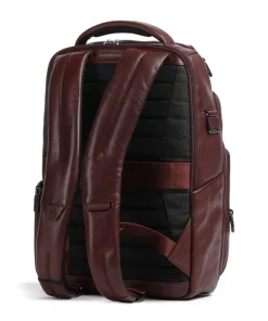 W136 Rucksack 14″ fein genarbtes Rindsleder tabak