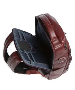 W136 Rucksack 14″ fein genarbtes Rindsleder tabak