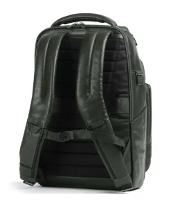 W136 Rucksack 14″ fein genarbtes Rindsleder khaki