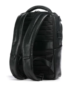 W136 Rucksack 13″ fein genarbtes Rindsleder schwarz