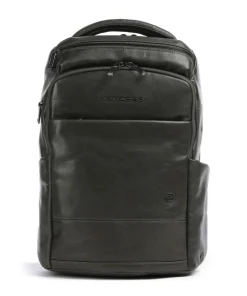 W136 Rucksack 13″ fein genarbtes Rindsleder olivgrün