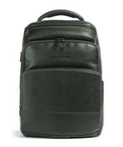 W136 Rucksack 14″ fein genarbtes Rindsleder khaki