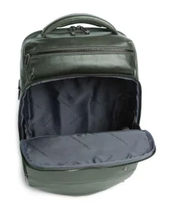 W136 Rucksack 14″ fein genarbtes Rindsleder khaki