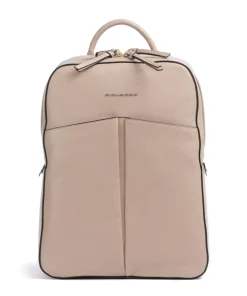 W134 Rucksack 15″ genarbtes Rindsleder altrosa