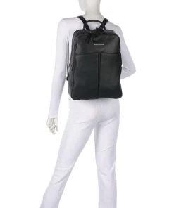 W134 Rucksack 15″ genarbtes Rindsleder schwarz