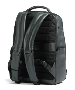 W137 Rucksack 13″ genarbtes Rindsleder dunkelgrün