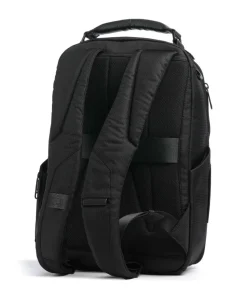 W138 Rucksack 13″ recyceltes Polyester schwarz