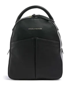 W134 Rucksack genarbtes Rindsleder schwarz