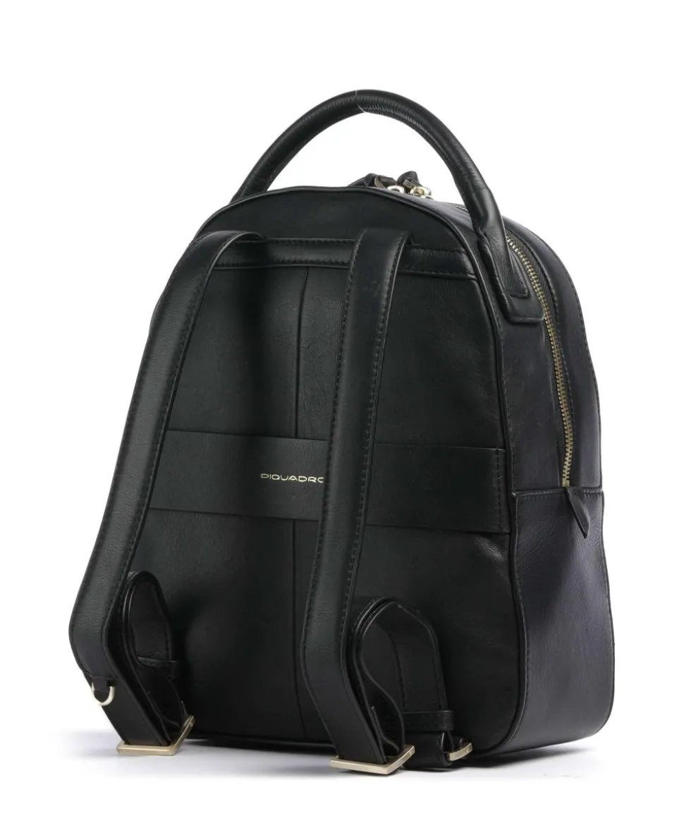 W134 Rucksack genarbtes Rindsleder schwarz