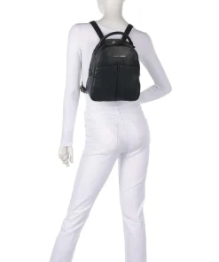 W134 Rucksack genarbtes Rindsleder schwarz