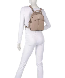 W134 Rucksack genarbtes Rindsleder altrosa