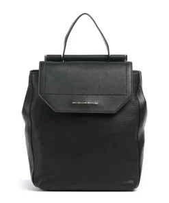 W92 Rucksack Rindsleder schwarz