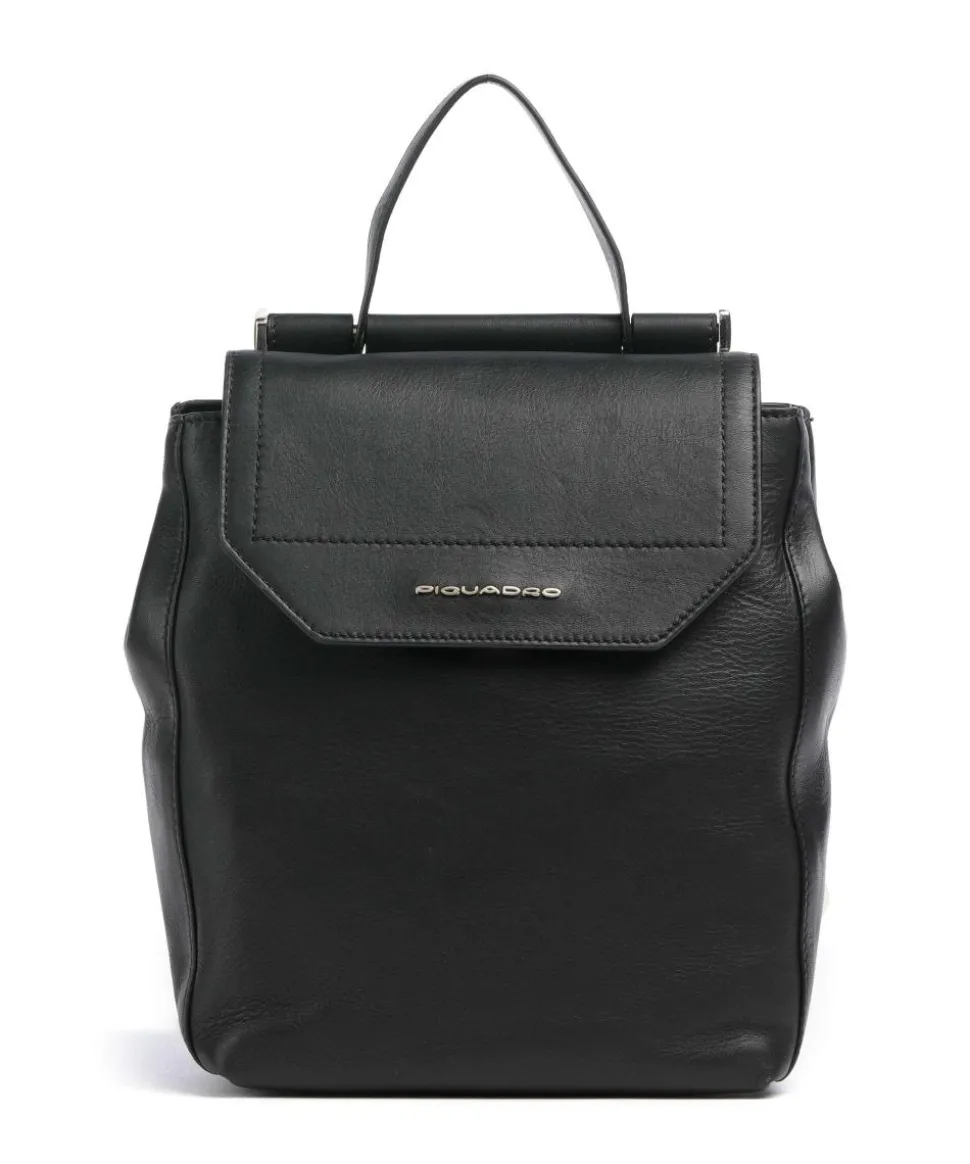 W92 Rucksack Rindsleder schwarz