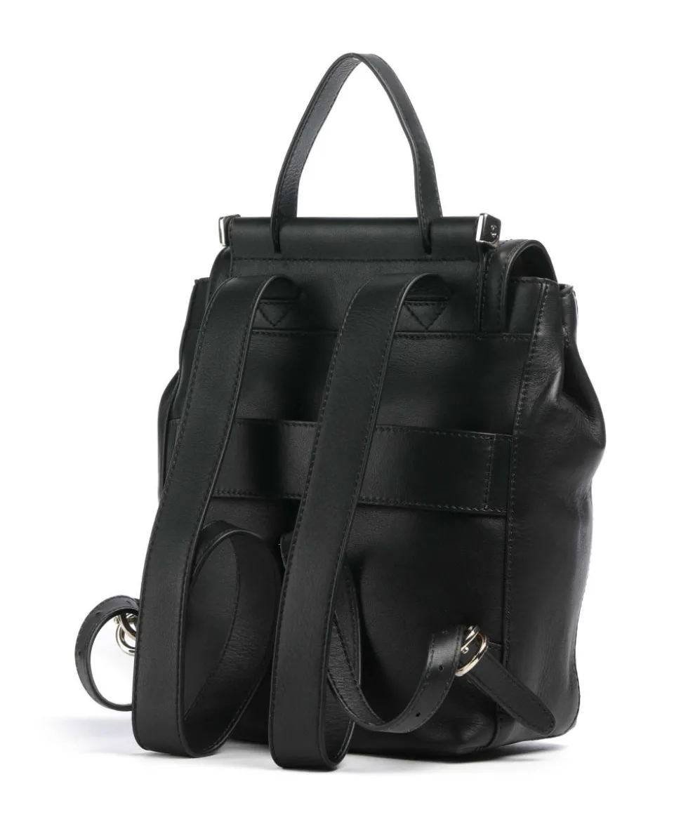 W92 Rucksack Rindsleder schwarz