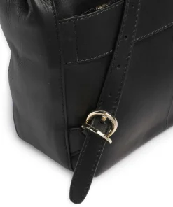 W92 Rucksack Rindsleder schwarz