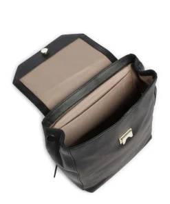 W92 Rucksack Rindsleder schwarz