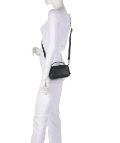 W92 Umhängetasche fein genarbtes Rindsleder schwarz