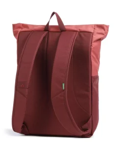 Wala 15 Rucksack 13″ recyceltes Polyester dunkelrot