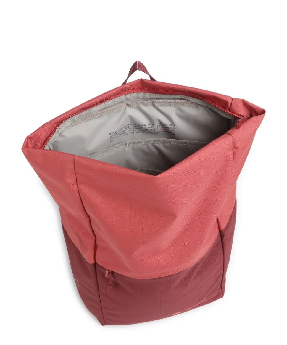 Wala 15 Rucksack 13″ recyceltes Polyester dunkelrot