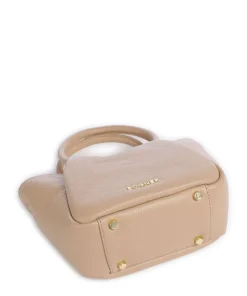 Wallis Raja Handtasche genarbtes Rindsleder hellbraun