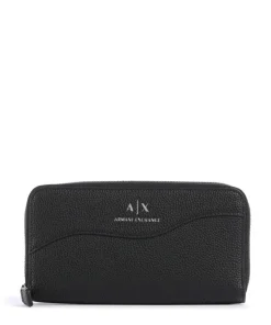 Wave Geldbörse Lederimitat schwarz