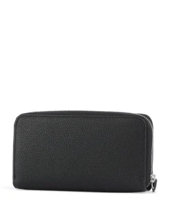Wave Geldbörse Lederimitat schwarz