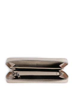 Wave Geldbörse Lederimitat creme