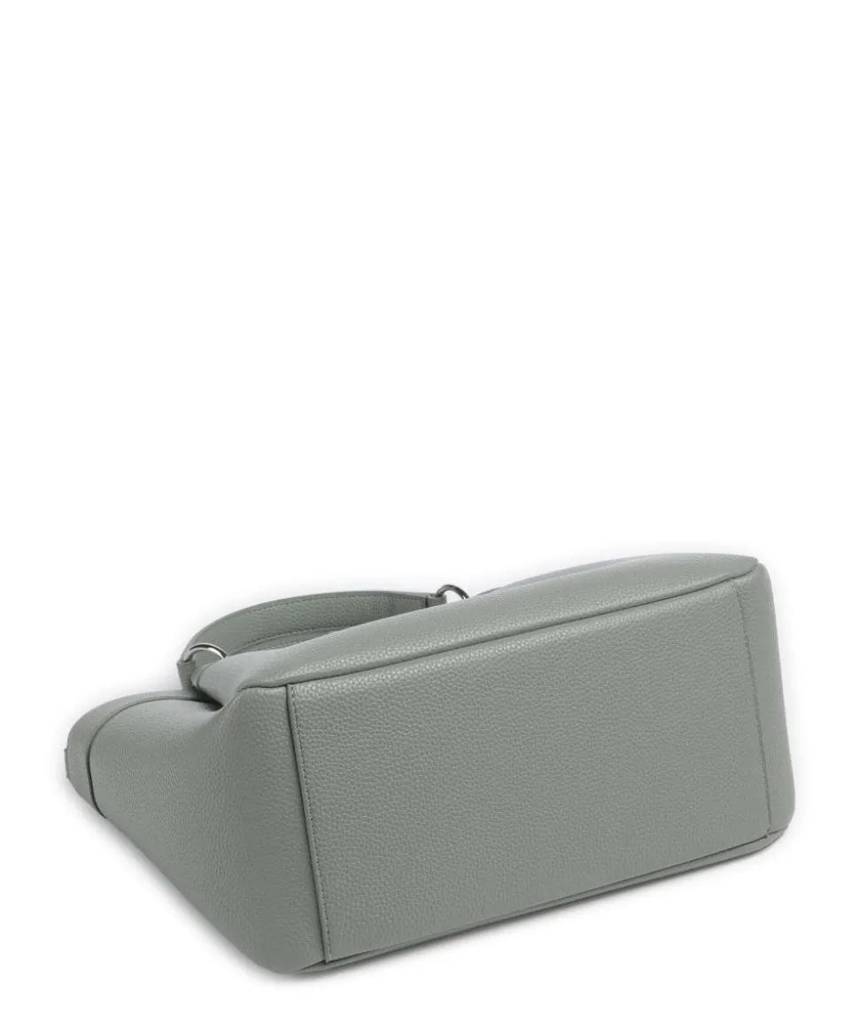 Wave M Handtasche Lederimitat grünblau